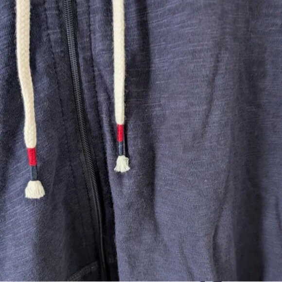 Eddie Bauer Women's Legend Wash Slub Full Zip Hoodie - NWT Atlantic Navy Blue L - Picture 5 of 13